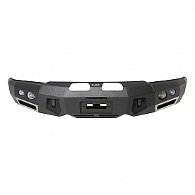 Smittybilt Bumper M1 Series 1-Piece Design Steel Black - 612833