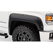 Bushwacker Fender Flare - Black Dura-Flex 2000 ABS Smooth Plastic Matte Set Of 2 - 4014702