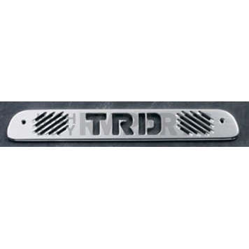 All Sales Center High Mount Stop Light Cover - Silver Brushed TRD Aluminum - 74009