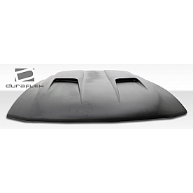 Extreme Dimensions Hood - Primered Fiberglass Black - 104824