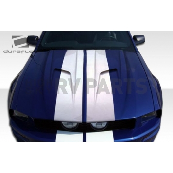 Extreme Dimensions Hood - Primered Fiberglass Black - 104824-2