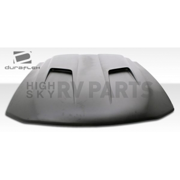 Extreme Dimensions Hood - Primered Fiberglass Black - 104824-3
