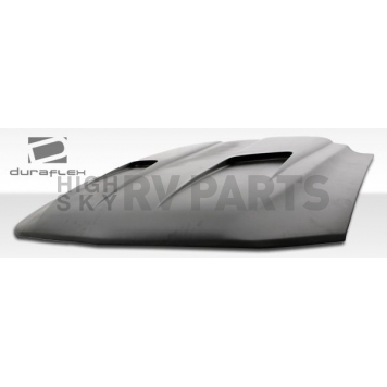 Extreme Dimensions Hood - Primered Fiberglass Black - 104824-5