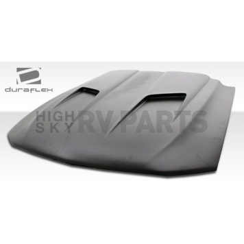 Extreme Dimensions Hood - Primered Fiberglass Black - 104824-6