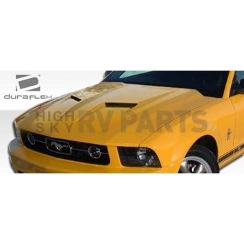 Extreme Dimensions Hood - Primered Fiberglass Black - 104824-8