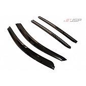 JSP Automotive Rainguard - Smoke PVC Set Of 4 - 218013