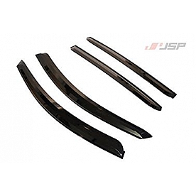 JSP Automotive Rainguard - Smoke PVC Set Of 4 - 218013