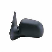 K-Source Exterior Mirror Manual OEM Black Single - 61106F