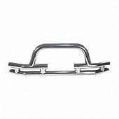 Rugged Ridge Tubular Bumper 1-Piece Design Stainless Steel Silver - 1156303