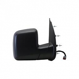 K-Source Exterior Mirror Electric OEM Black Single - 61115F