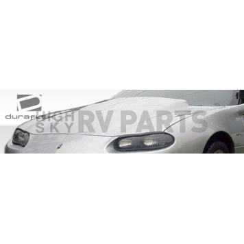Extreme Dimensions Hood - Primered Fiberglass Black - 104862