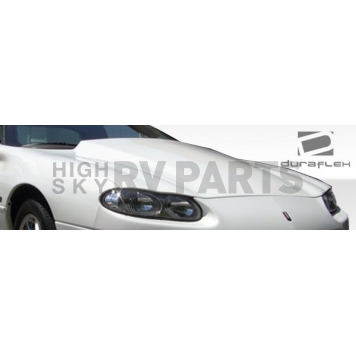 Extreme Dimensions Hood - Primered Fiberglass Black - 104862-2