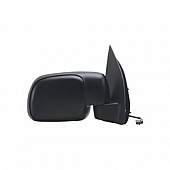 K-Source Exterior Mirror Electric OEM Black Single - 61123F