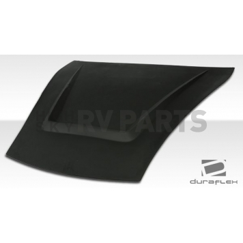 Extreme Dimensions Hood - Primered Fiberglass Black - 104995-8