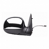 K-Source Exterior Mirror Electric OEM Silver Single - 61125F