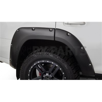 Bushwacker Fender Flare - Black Dura-Flex 2000 ABS Smooth Plastic Matte Set Of 2 - 3004602