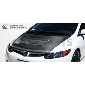Extreme Dimensions Hood - Gloss Carbon Fiber Black - 105226-2