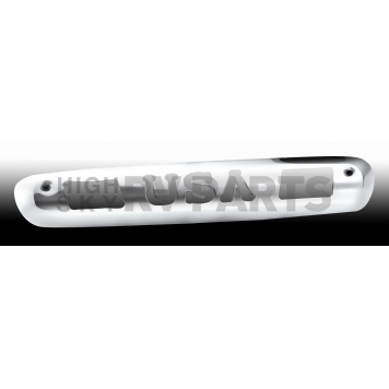 All Sales Center High Mount Stop Light Cover - Silver Polished USA Aluminum - 98400P