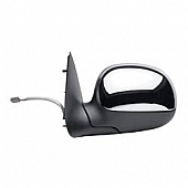 K-Source Exterior Mirror Electric OEM Silver Single - 61126F