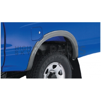 Bushwacker Fender Flare - Black Dura-Flex 2000 ABS Smooth Plastic Matte Set Of 2 - 3103011