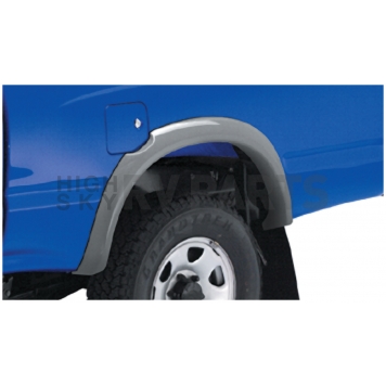 Bushwacker Fender Flare - Black Dura-Flex 2000 ABS Smooth Plastic Matte Set Of 2 - 3103011-1