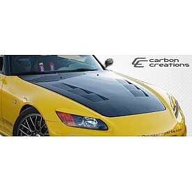 Extreme Dimensions Hood - Primered Fiberglass Black - 105220