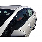 JSP Automotive Rainguard - Smoke Acrylic Set Of 4 - 218024