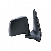 K-Source Exterior Mirror Manual OEM Black Single - 61005F