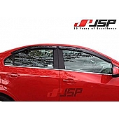 JSP Automotive Rainguard - Smoke Acrylic Set Of 4 - 218025