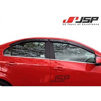JSP Automotive Rainguard - Smoke Acrylic Set Of 4 - 218025