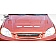 Extreme Dimensions Hood - Primered Fiberglass Black - 105540
