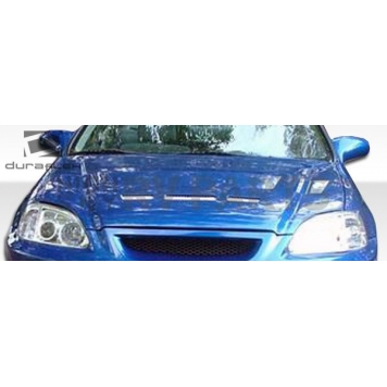 Extreme Dimensions Hood - Primered Fiberglass Black - 105540-2