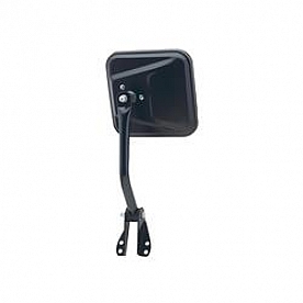 K-Source Exterior Mirror Manual OEM Black Single - 60019C