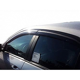 JSP Automotive Rainguard - Smoke Acrylic Set Of 4 - 218030