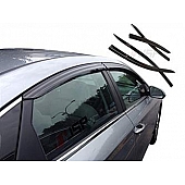 JSP Automotive Rainguard - Smoke Acrylic Set Of 4 - 218031