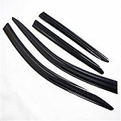 JSP Automotive Rainguard - Smoke Acrylic Set Of 4 - 218033