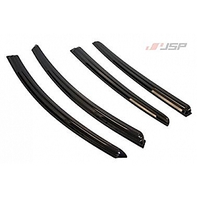 JSP Automotive Rainguard - Smoke Acrylic Set Of 4 - 218036