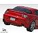 Extreme Dimensions Air Dam Rear Lip Fiberglass Reinforced Plastics Primered Black - 100583