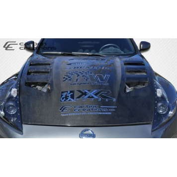 Extreme Dimensions Hood - Gloss Carbon Fiber Black - 105852-6