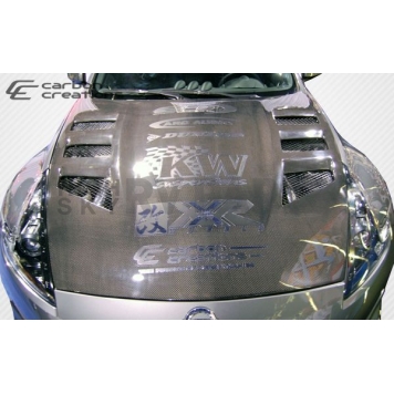 Extreme Dimensions Hood - Gloss Carbon Fiber Black - 105852-7