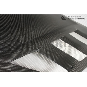 Extreme Dimensions Hood - Gloss Carbon Fiber Black - 105852-8