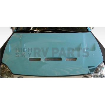 Extreme Dimensions Hood - Primered Fiberglass Black - 105551