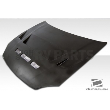 Extreme Dimensions Hood - Primered Fiberglass Black - 105551-2