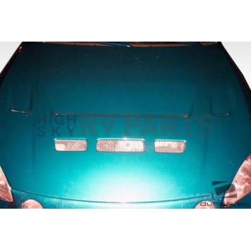 Extreme Dimensions Hood - Primered Fiberglass Black - 105551-4
