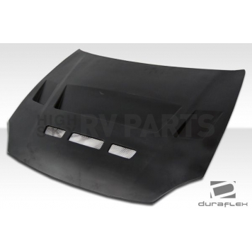 Extreme Dimensions Hood - Primered Fiberglass Black - 105551-8