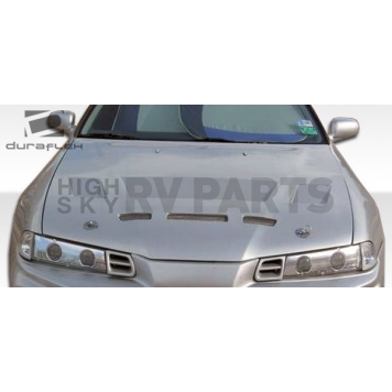 Extreme Dimensions Hood - Primered Fiberglass Black - 105552