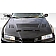 Extreme Dimensions Hood - Primered Fiberglass Black - 105552