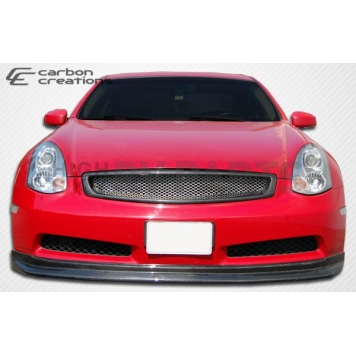 Extreme Dimensions Air Dam Front Lip Carbon Fiber Gloss UV Coated Black - 105664-4