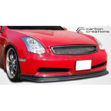 Extreme Dimensions Air Dam Front Lip Carbon Fiber Gloss UV Coated Black - 105664-6