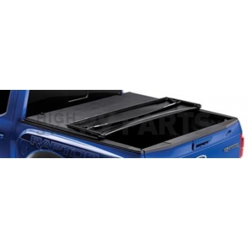 Rugged Liner Tonneau Cover Soft Folding Black Matte Vinyl - E3NF505